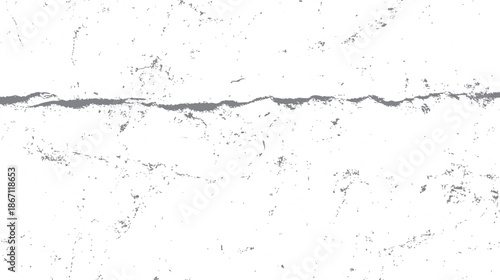 Subtle grey textured background with a horizontal crack or line, suggesting a weathered surface, concrete, or aged paper, minimalist abstract