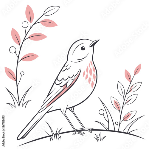 Cosmetic Brush Vector Art Isolated on White