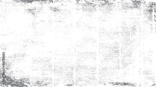 Detailed vintage newspaper texture with dense faded text and distressed edges, presenting a retro abstract background for and artistic overlays