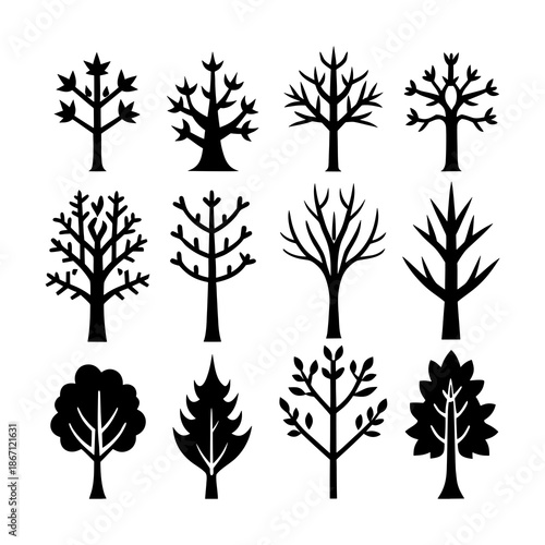 collection of trees