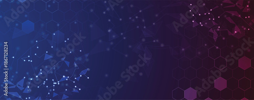 Abstract digital high technology and science or cyber background