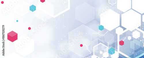 Abstract digital high technology and science or cyber background