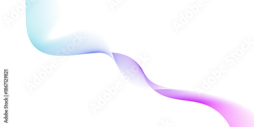 Modern abstract glowing wave background. pink wave lines and technology background. business curve lines, graphic element isolated on white background, 