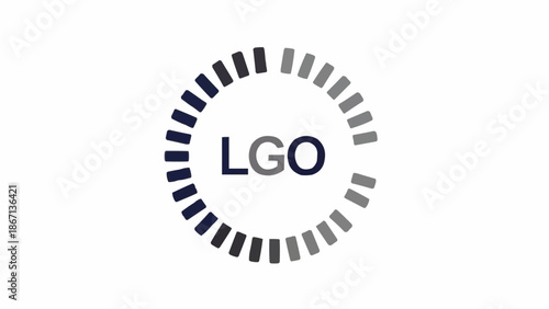 LGO company logo design.