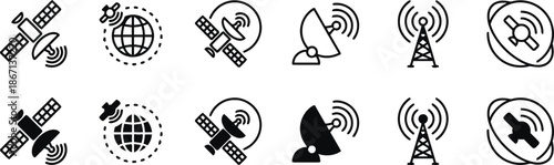 satellite, communication, antenna, signal, global network, digital broadcast, telecommunication, space technology, orbit, transceiver, receiver, transmitter, data transmission, internet connectivity, 