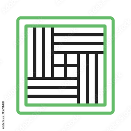 Tatami icon vector image. Suitable for mobile apps, web apps and print media.