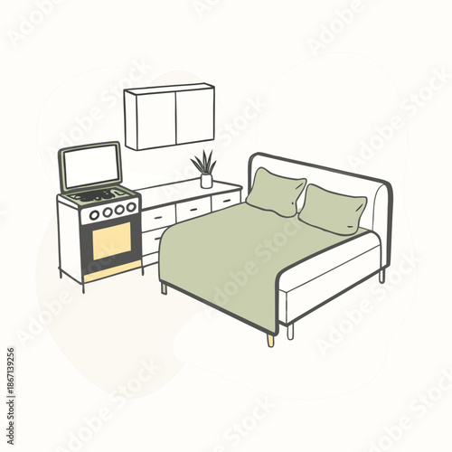 modern bedroom interior design