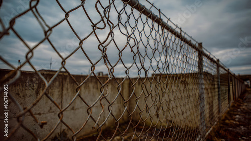Tension Wire Being Secured with Professional Wire Twisting Tool