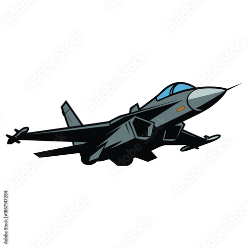 military jet fighter