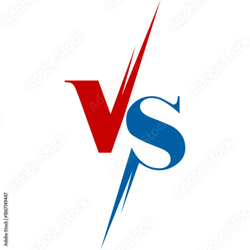 Versus Shape Illustratrion