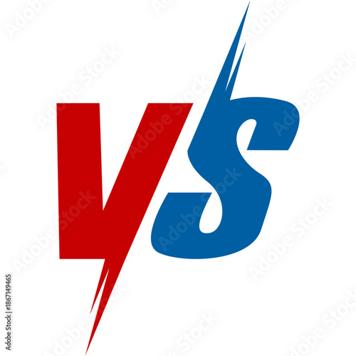 Versus Shape Illustratrion