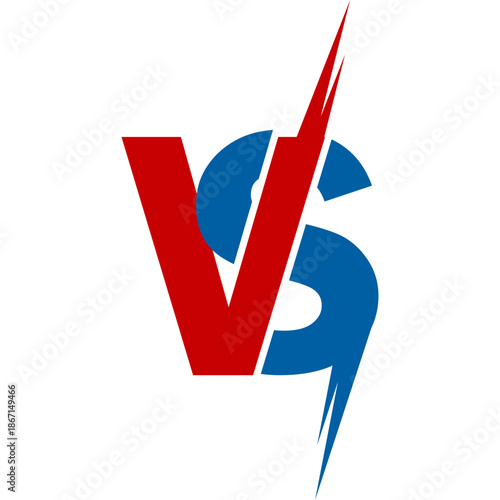 Versus Shape Illustratrion