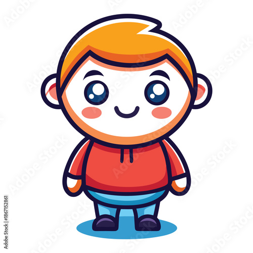 Cute Cartoon gril Character