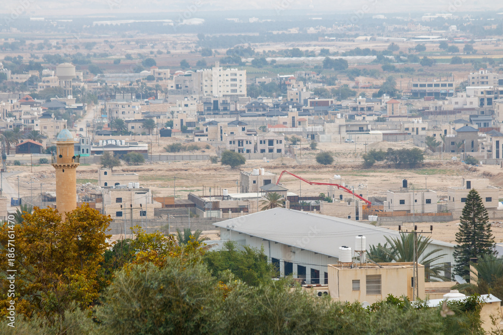 Fototapeta premium panoramic view of jericho
