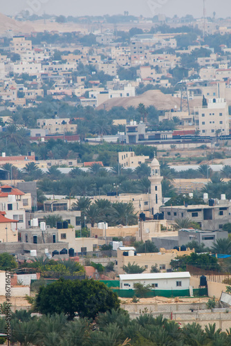 aerial view of the city
