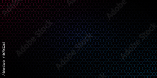 CYBERSPORT abstract background with neon colors and pattern of hexagons. Vivid gradient banner with geometric pattern. Esports concept. Design for gaming and cyber sports events. Vector illustration.