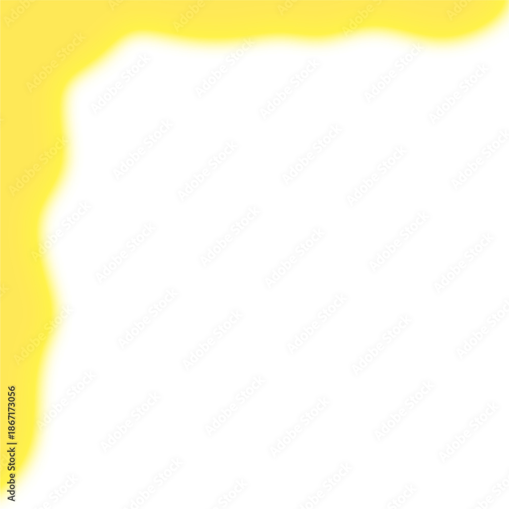 Obraz premium Golden Shadow Wave Border