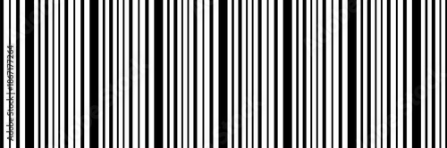 Barcode illustration. Barcode sticker on an isolated background. Barcode, QR code, scanner, Vector or PNG image