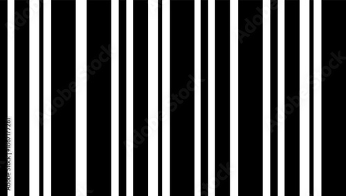 Barcode illustration. Barcode sticker on an isolated background. Barcode, QR code, scanner, Vector or PNG image