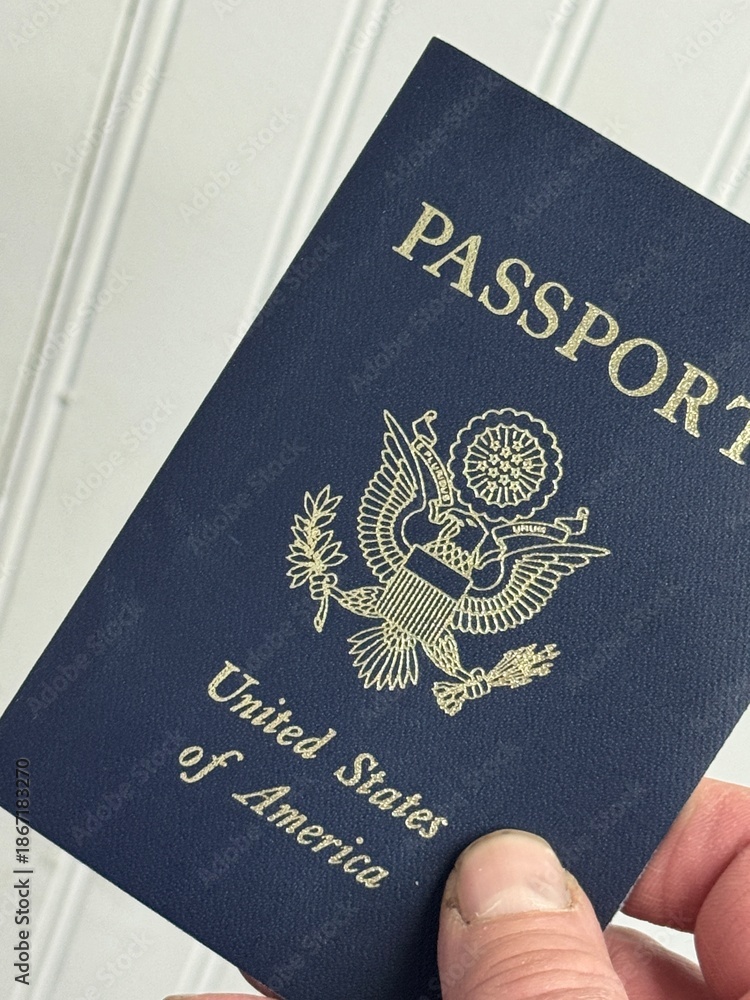 Fotografie united states passport