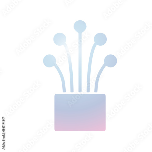 Cable icon design template
