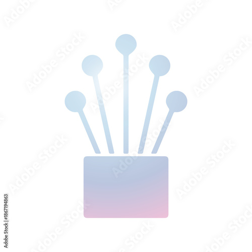 Cable icon design template