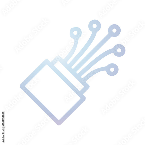 Cable icon design template