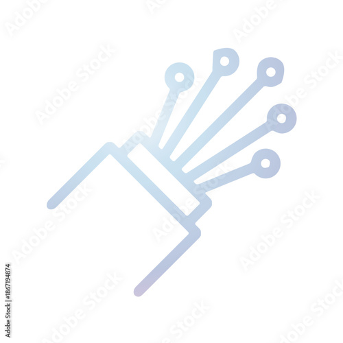 Cable icon design template