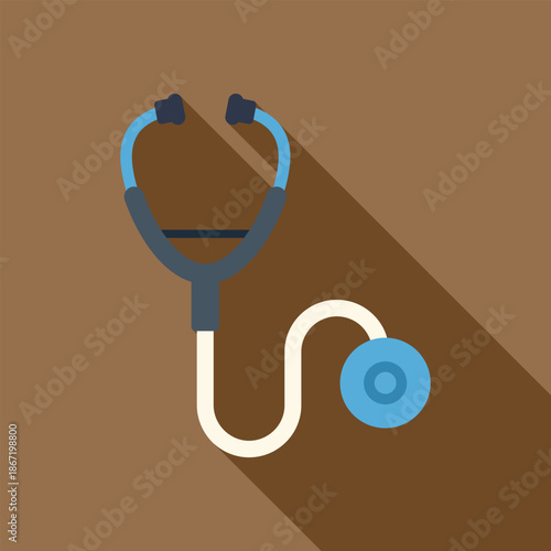 Stethoscope symbolizing medical care checking health and diagnostics