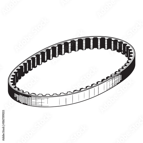 V-Belt Drive Component for Power Transmission Systems