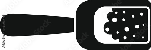 Foot file icon showing a tool for removing calluses during pedicure