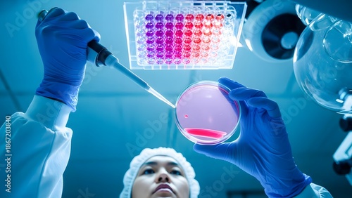 Microplate Testing and Sample Analysis in Clinical Laboratory