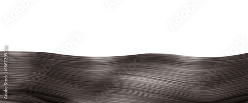 Silky Waves: A stunning display of smooth, flowing hair cascading gracefully, evoking a sense of elegance and beauty. 