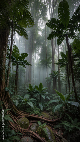 tropical forest in thailand