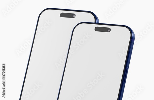 Stylish smartphone mockup f...