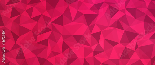 Light Red vector triangle mosaic template. A sample with polygonal shapes. Template for cell phone's backgrounds.