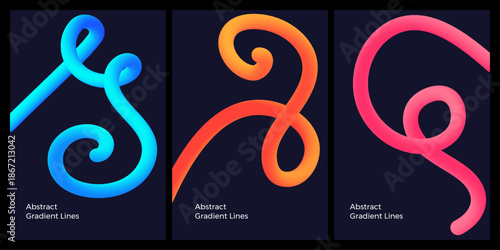 A colorful spiral flower symbol with smooth swirling curves forming an artistic decorative design