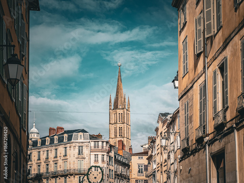 Traditional Cathedral building in Limoges, France