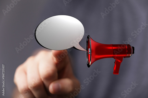 Image of a hand pointing to...