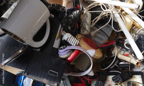 Fotografi E-waste recycling center
