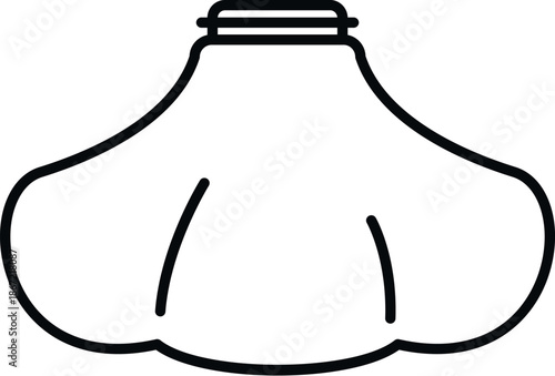 Ice bag providing cold therapy for immediate pain relief and medical treatment