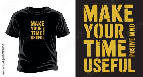 Motivational graphic vector art T-shirt design print templet