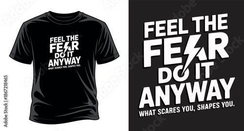 Motivational graphic vector art T-shirt design print templet