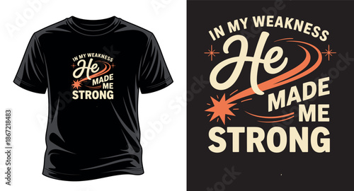 Motivational graphic vector art T-shirt design print templet