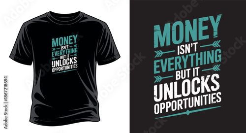 Motivational graphic vector art T-shirt design print templet