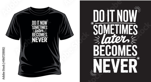 Motivational graphic vector art T-shirt design print templet