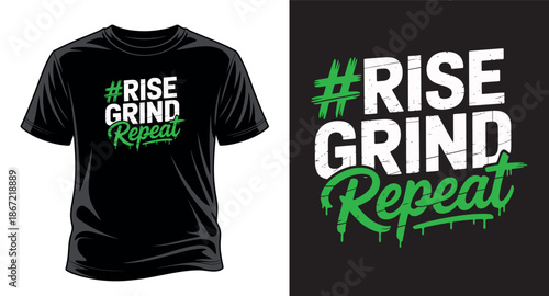 Motivational graphic vector art T-shirt design print templet