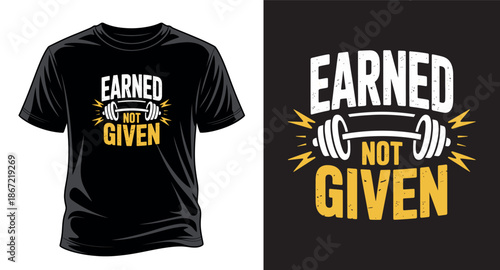 Motivational graphic vector art T-shirt design print templet