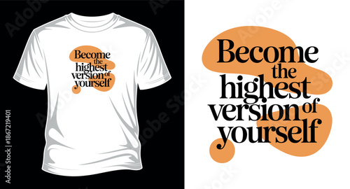 Motivational graphic vector art T-shirt design print templet