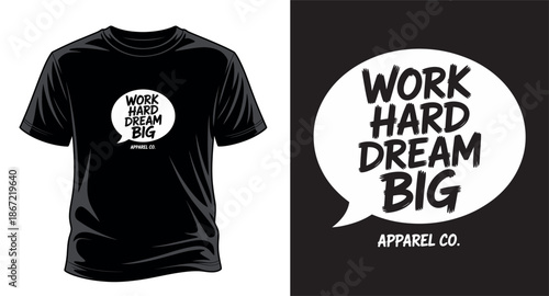 Motivational graphic vector art T-shirt design print templet